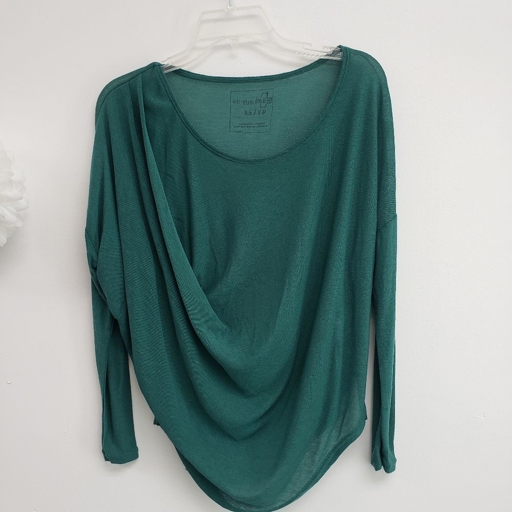 Free People We The Free Knit Long Sleeve Top Size Extra Small - Picture 3 of 7